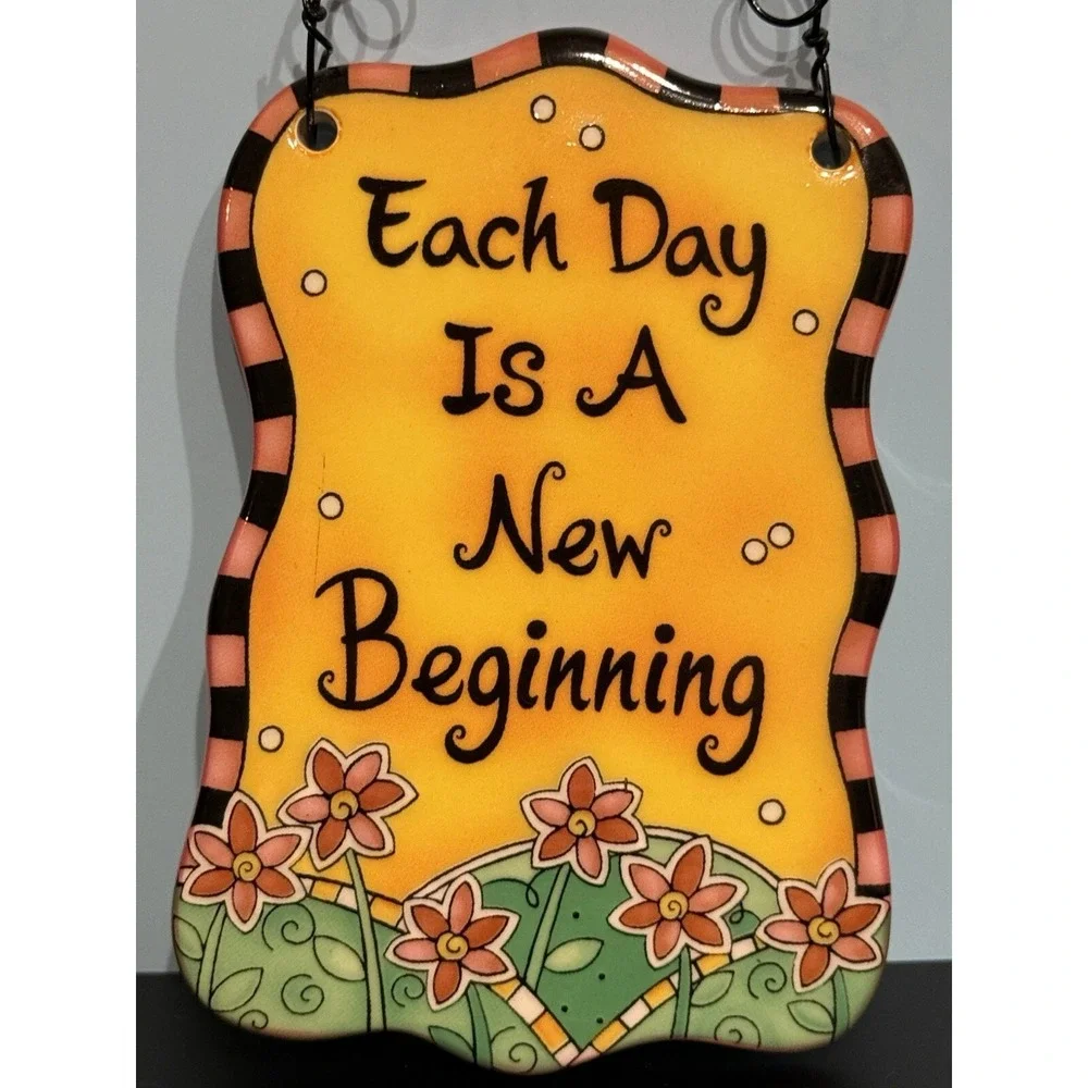 Small Wall Plaque Positive Saying